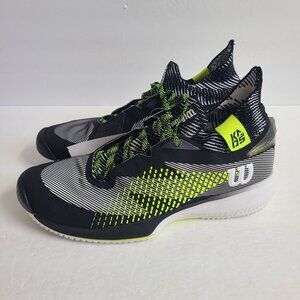 NEW Wilson Kaos Rapide SFT Tennis Pickleball Shoes Size 11.5 Black